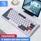 BT100 Wireless Bluetooth Dual Mode 2.4G Charging Mini Keyboard for Tablet Laptop Mobile Desktop Office Keyboard